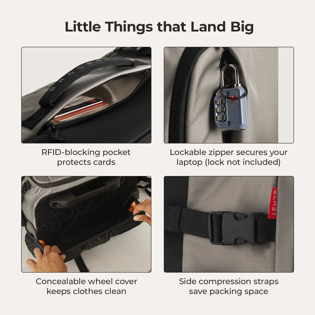 Blast 43L Roller Backpack